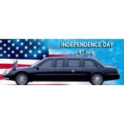 4.25x1.5 Custom Vehicle Shape Independence Day Magnets 20 Mil