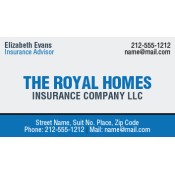 2x3.5 Custom Printed Insurance Business Card Magnets 20 Mil Square Corners