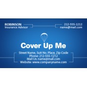 2x3.5 Custom Insurance Business Card Magnets 25 Mil Square Corners