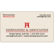 2x3.5 Custom Attorney and Lawyer Business Card Magnets 25 Mil Round Corners