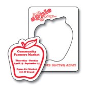 3.5x4.5 Custom Printed Picture Frame Apple Punch Magnets 20 Mil