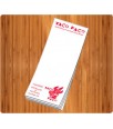 3.5x8.5 Custom Paper Magnetic Notepad with 25 pages  