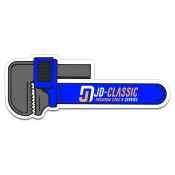 1.05X4 Custom Printed Wrench Shaped Magnets 35 Mil