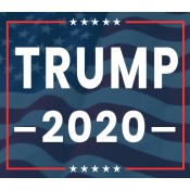 3.5x4 Custom Presidential Campaign Indoor Magnets Square Corners