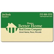2x3.5 Custom Real Estate Business Card Magnets 25 Mil Round Corners