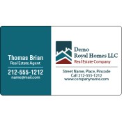 2x3.5 Custom Real Estate Magnetic Business Card Magnets 25 Mil Round Corners