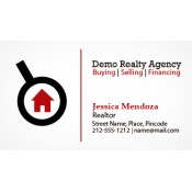2x3.5 Personalized Realtor Business Card Magnets - Outdoor & Car Magnets 35 Mil Square Corners