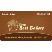 Bakery Business Card Magnets