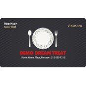 Restaurant Business Card Magnets