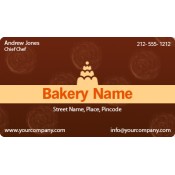 2x3.5 Custom Bakery Business Card Magnets 20 Mil Round Corners