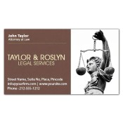 2x3.5 Custom Law Firm Business Card Magnets 20 Mil Square Corners 