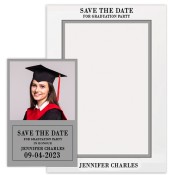 5x7 Custom Picture Frame Graduation Announcement Save the Date Magnets 20 Mil Square Corners