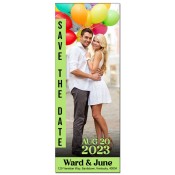 2.25x5.875 Custom Photo Booth Wedding Save the Date Magnets 20 Mil