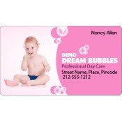 Day Care Center Business Card Magnets
