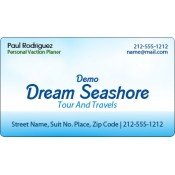 Travel Agent Business Cards Magnets