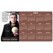6x3.5 Custom Calendar Announcement Magnets 20 Mil Round Corners