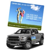 24x18 Promotional Magnetic Car and Truck Signs Magnets - Outdoor & Car Magnets 35 Mil Round Corners