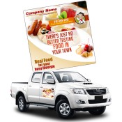 24x24 Custom Printed Magnetic Car and Truck Signs Magnets - Outdoor & Car Magnets 35 Mil Round Corners