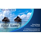 2x3.5 Custom Hotel Business Card Magnets 20 Mil Square Corners 