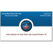 2x3.5 Custom Campaign & Election Business Card Magnets 20 Mil Square Corners