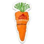 1.68x3.75 Personalized Carrot Shaped Magnets 20 Mil
