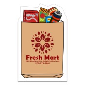 1.81x2.87 Custom Printed Grocery Shaped Magnets 20 Mil