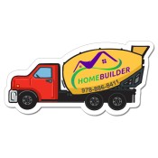 1.87x3.75 Promotional Truck Shaped Magnets 20 Mil