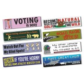 11.5x3 Custom Printed Magnetic Car and Truck Bumper Sign Magnets - Outdoor & Car Magnets 35 Mil