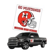 12x12 Custom Magnetic Car and Truck Signs Magnets - Outdoor & Car Magnets 35 Mil Round Corners