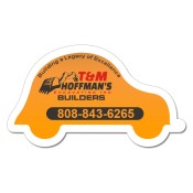 2x3.5 Personalized Car Shaped Magnets 20 Mil