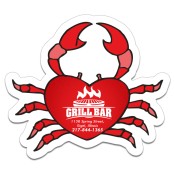 2x3.5 Custom Printed Crab Shaped Magnets 20 Mil