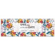 2x6 Custom Save the Date Magnets 20 Mil Square Corners