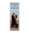 2.25x7 Custom Wedding Save The Date Magnets 20 Mil 
