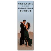 2.25x7 Custom Wedding Save The Date Magnets 20 Mil 