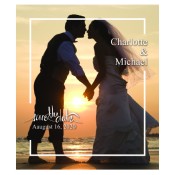 2.5x2.87 Custom Save the Date Magnets 20 Mil