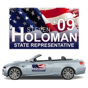 24x18 Custom Printed Political Car Magnetic Signs - Outdoor & Car Magnets 35 Mil Round Corners