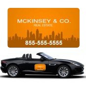 24x12 Custom Real Estate Magnetic Car Sign Magnets - Outdoor & Car Magnets 35 Mil Round Corners