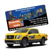 24x12 Custom Magnetic Car and Truck Signs Magnets - Outdoor & Car Magnets 35 Mil Round Corners