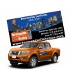 24x12 Custom Magnetic Car and Truck Signs Magnets - Outdoor & Car Magnets 35 Mil Square Corners 