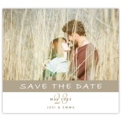3.40x3.78 Custom Save the Date Magnets 20 Mil
