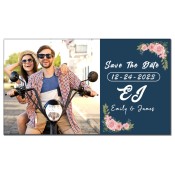 3.5x2 Custom Wedding Save the Date Magnets 20 Mil Square Corners