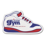 3.5x2 Personalized Shoe Shape Magnets 20 Mil