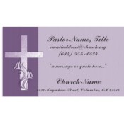 3.5x2 Custom Logo Imprinted Religious Business Card Magnets 20 Mil