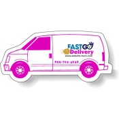 3.5x1.75 Customized Van Shaped Indoor Magnets 35 Mil