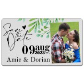 3.5x6 Custom Wedding Save The Date Magnets 20 Mil