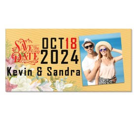 Save The Date Wedding Magnets 20 Mil