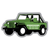 4.25x2.25 Promotional Logo Jeep Shaped Magnets - Outdoor & Car Magnets 35 Mil