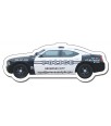 4.5x1.65 Custom Police Car Shape Magnets 20 Mil