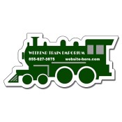 4x1.9 Custom Train Engine / Locomotive Shape Magnets 20 Mil 