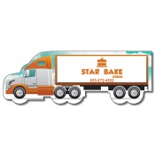 5x1.7 Logo Imprinted Semi Truck Shaped Magnets - Outdoor & Car Magnets 35 Mil